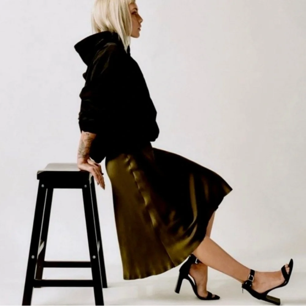 $395 NIB! RAG & BONE Black Suede Ellis Sandals Size 10 - Picture 5 of 7